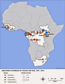 outbreak-distribution-map Ebolavirus