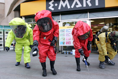 bioterrorism colour team